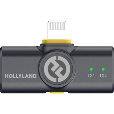 Hollyland Lark M2 with Lightning Plug (Duo,Shine Charcoal)