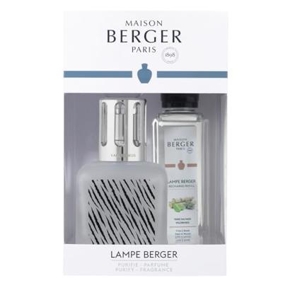 Maison Berger Giftset - Geurbrander Glaçon - Zebra Maison Berger Giftset - Geurbrander Glaçon - Zebra