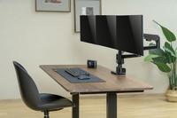 My Wall HL 51-3 L Monitor-tafelbeugel 3-voudig 43,2 cm (17) - 76,2 cm (30) Zwart Draaibaar, Kantelbaar - thumbnail