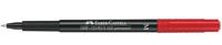 Faber Castell Marker Multimark permanent - M rood - thumbnail