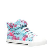 Scapino Blue Box hoge sneakers blauw/roze - thumbnail