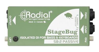 Radial STAGEBUG SB-2 passieve DI box voor basgitaar en keyboard
