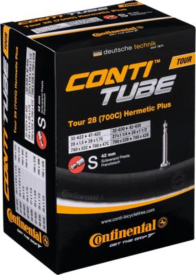 Continental schlauch "tour 28 hermetic plus" conti tube tour 28" 32/47-622/635 a40 her