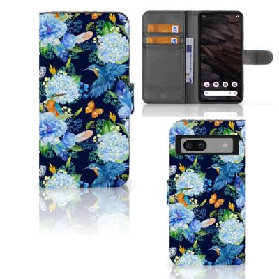 Telefoonhoesje | Met pasjeshouder | voor Google Pixel 7A IJsvogel Telefoonhoesje | Met pasjeshouder | voor Google Pixel 7A IJsvogel