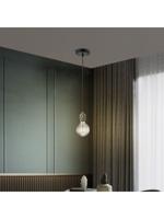 Home sweet home metalen fitting - zwart - thumbnail