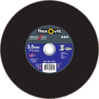 Flexovit doorslijpschijf - speedoflex - 300 x 3,5 x 20 mm - A24/3 S-BF41/80