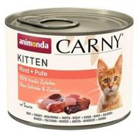 ANIMONDA Carny Kitten Beef with turkey - nat kattenvoer - 200g - thumbnail