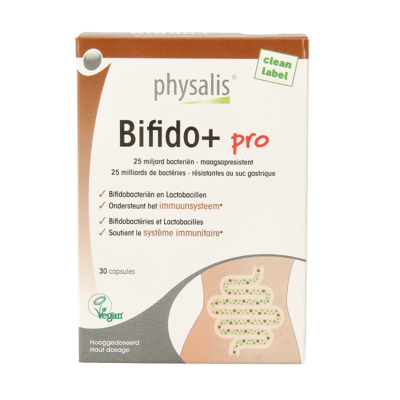 Physalis Bifido + pro 30 Capsules Physalis Bifido + pro 30 Capsules