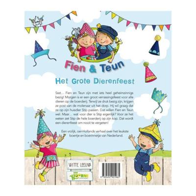 WPG Uitgevers Fien & teun - het grote dierenfeest