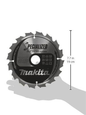 Makita Cirkelzaagblad voor Hout | Specialized | Ø 190mm Asgat 30mm 16T - B-33059 - thumbnail