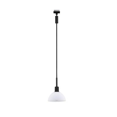 Paulmann Sarrasani Hanglamp URail E14 Zwart (mat), Opaal Paulmann Sarrasani Hanglamp URail E14 Zwart (mat), Opaal