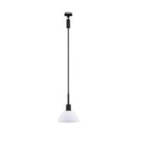 Paulmann Sarrasani Hanglamp URail E14 Zwart (mat), Opaal - thumbnail