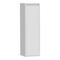 Brauer Adore - Hoge Kast - 120 cm - 1 Deur - Greeploos - Linksdraaiend - Hoogglans Wit - thumbnail