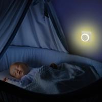 Hama led-nachtlampje touch switch voor stopcontact aanraakknop warm licht - thumbnail