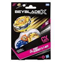 Beyblade X Starter Pack Fort Hornet R 7-60T CX, Takara Tomy Balance Type Top, Competition Top, Leeftijd 8+ - thumbnail