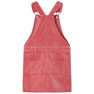 Kindertuinjurk 128 ribfluweel roze Kindertuinjurk 128 ribfluweel roze