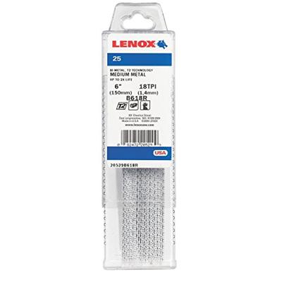 Lenox Reciprozaagblad - 152 mm - 18 TPI - LX20529B618R - 20529B618R