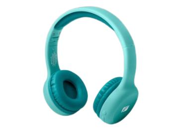 Muse M-215 BTB hoofdtelefoon/headset Hoofdtelefoons Draadloos Hoofdband Muziek Bluetooth Blauw