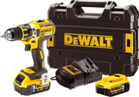 DeWalt dcd791p2 18v xr bl schroef/boormachine 5.0ah - dcd791p2-qw - thumbnail