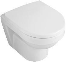 Villeroy & Boch Omnia Architectura Compact closetzitting - met deksel met softclose en quick release wit 9m66s201