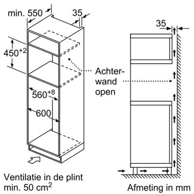 Siemens CM585AGS1 Inbouw combimagnetrons Grijs - thumbnail