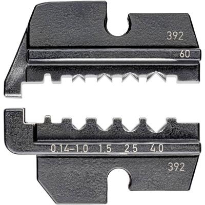 Knipex 97 49 60 97 49 60 Krimpinzetstuk Gedraaide contacten Geschikt voor tangen HTS + Harting 0.14 tot 4 mm² Geschikt voor merk Knipex 97 43 200, 97 43 E, 97