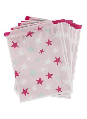 HEMA 8-pak Uitdeelzakjes (multicolor) HEMA 8-pak Uitdeelzakjes (multicolor)