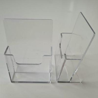 Visitekaarhouder staand vertikaal Visitekaarhouder staand vertikaal