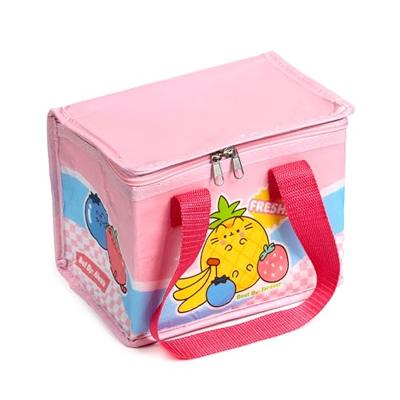 Union Rpet duurzame koeltas lunchtas pusheen de kat fruit