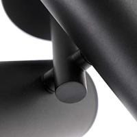 QAZQA Design spot zwart 2-lichts - Scopio Honey - thumbnail