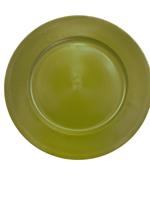 HBX Natural Living Bord melamine ø33cm groen - thumbnail