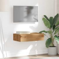 Tv-meubel met LED 60x35x15,5 cm artisanaal eikenkleur - thumbnail