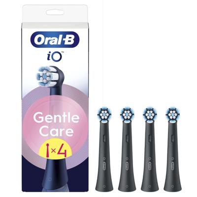 Oral B Opzetborstel IO gentle care zwart 4 Stuks Oral B Opzetborstel IO gentle care zwart 4 Stuks