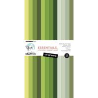 Creative Craftlab • unicolor paper pad all greens essentials - thumbnail