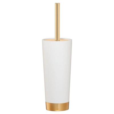 Toiletborstelhouder Sealskin Glossy 22,9x7,6 cm Polyresin Goud Toiletborstelhouder Sealskin Glossy 22,9x7,6 cm Polyresin Goud