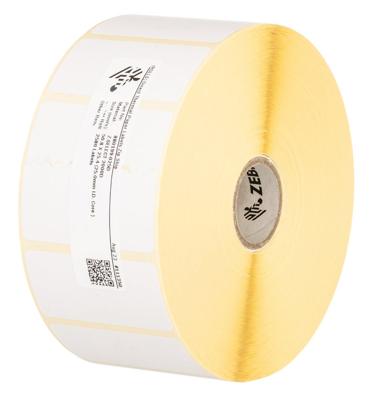 Zebra 3004840-T Rol met etiketten 76.2 x 44.45 mm Thermisch papier Wit 7000 stuk(s) Weer verwijderbaar Universele etiketten