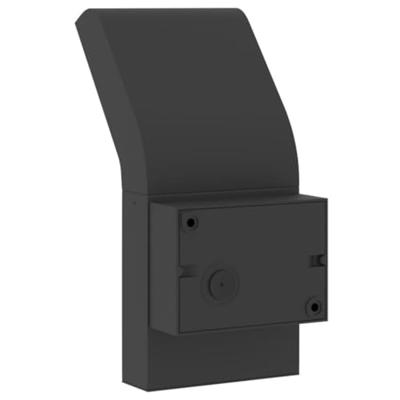 VidaXL Buitenwandlampen 2 st led gegoten aluminium zwart