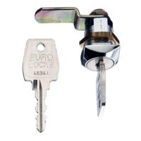 Euro-Locks automaatcilinder met bocht lip - 15 mm draad - thumbnail