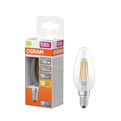 OSRAM HOMELIGHTING 4099854467776 LED-lamp Energielabel D (A - G) E14 3.4 W Warmwit (Ø x h) 35.00 mm x 35.00 mm 1 stuk(s)