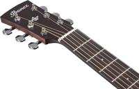Ibanez AW247CE Artwood Weathered Black Open Pore elektrisch-akoestische westerngitaar - thumbnail