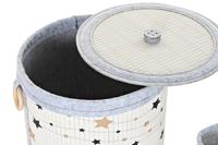 Veelzijdige mand DKD Home Decor Bamboe Sterren 36 x 36 x 50 cm - thumbnail