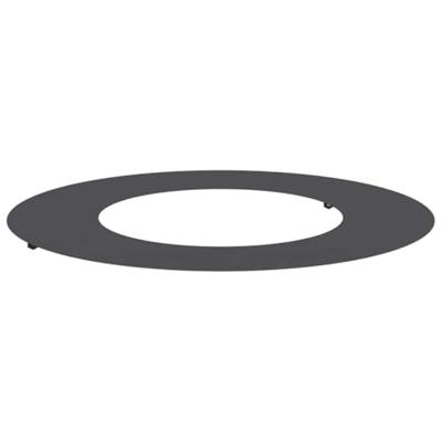 VidaXL Geschikt voor platte boomring zwart ø40 / 70 cm staal VidaXL Geschikt voor platte boomring zwart ø40 / 70 cm staal