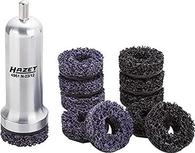 HAZET Wielnaafslijperset voor bedrijfswagens 4961N-23/12 · 12-delig HAZET Wielnaafslijperset voor bedrijfswagens 4961N-23/12 · 12-delig