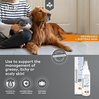 Zincoseb Spray voor hond en kat 200 ml Zincoseb Spray voor hond en kat 200 ml