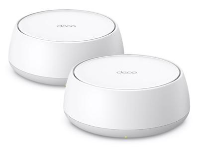 TP-Link Deco BE25 WiFi 7 Mesh WLAN (3 stuks), BE3600 dual-band, 2 x 2,5 Gbit/s poort voor elke eenheid, WPA3, 4 streams, 160 MHz kanalen, gastennetwerk, HomeShield, aanbevolen voor huizen met 4-6