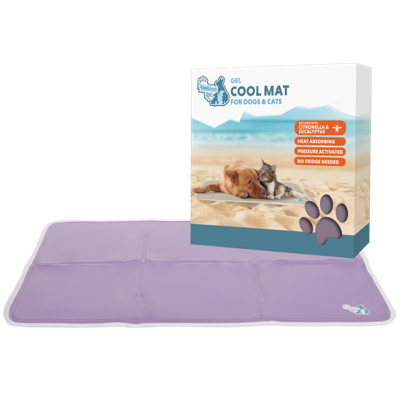 Coolpets Gel Cooling Mat Lila S