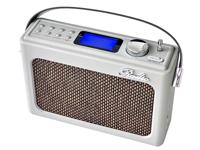 Silva Schneider Mono 1968 BT draagbare retro-radio, grijs - thumbnail
