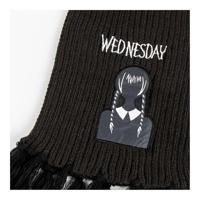 Wednesday Beanie & Scarf Set Nevermore - thumbnail