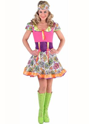 Mexican skull jurk dames