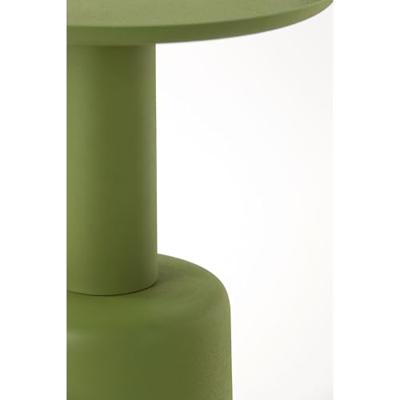 Light & Living Bijzettafel 'Milaki' Ø39cm, kleur Groen